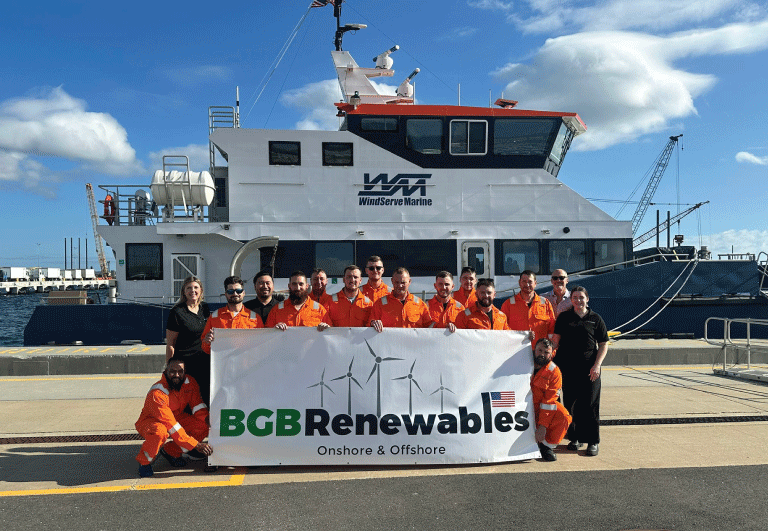 100 Staff, 100% Presence on US Offshore Wind Turbine Projects